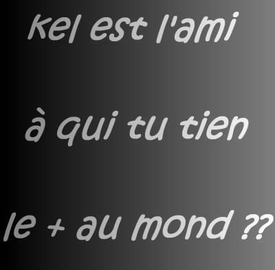 ton vrai ami